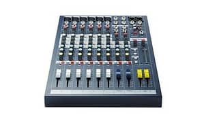 Alquiler mesa de mezclas Soundcraft EPM6 xsoaudiovisuals.com