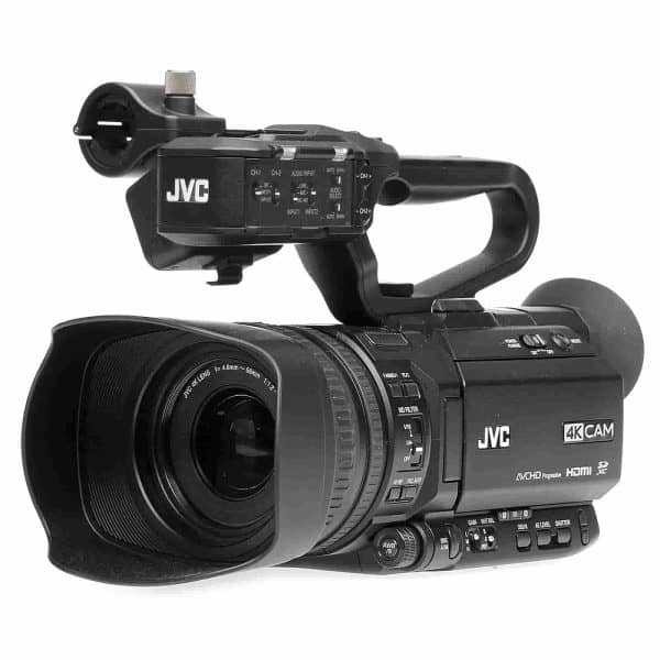 Alquiler cámara video JVC GY HM250E xsoaudiovisuals