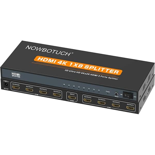 Alquiler SPLITTER NOWBOTUCH HDMI 1X8 xsoaudiovisuals.com